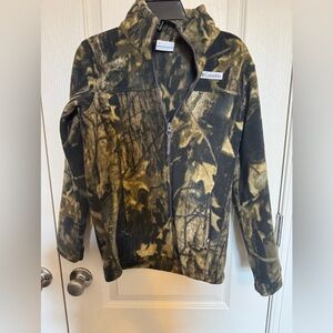 Columbia Camo Fleece Zip Up